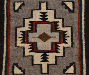 Crystal Navajo Rug : Malinda Nez :  3428 : 12" x 12.5"