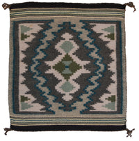 Crystal Navajo Weaving : 3434 : 18" x 19" (1'6" x 1'7"), view 1