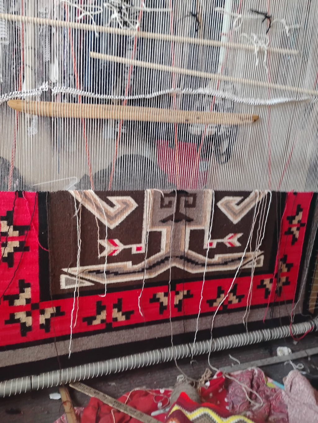 Crystal : Navajo Rug : Geraldine Phillips : Looming Attractions