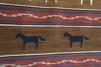 Pictorial Navajo Weaving : GH : Churro 1751 : 29" x 44" (2'4" x 3'8"), view 4