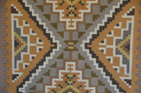 Three Turkey Ruin Navajo Rug : Helen Bia : Churro 1755 : 37" x 62" (3'1" x 5'2") : Award Winner!, view 5
