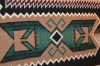 Teec Nos Pos Navajo Rug : Linda Nez : Churro 224 : 72" x 120" (6' x 10'), view 6