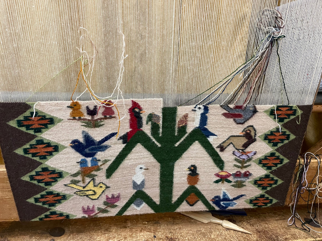 Tree of Life on the loom
