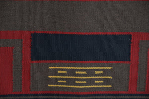 Navajo Rug :  3rd Phase Design Elements : JV 127 : 73" x 93" (6'1" x 7'9")