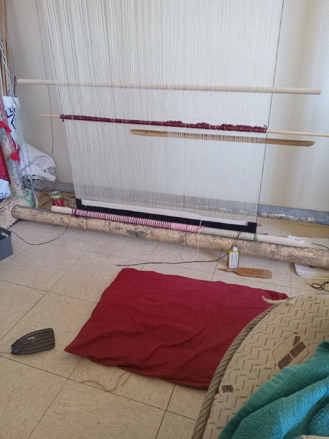 Teec Nos Pos : Navajo Rug : Harriette Evans : Looming Attractions