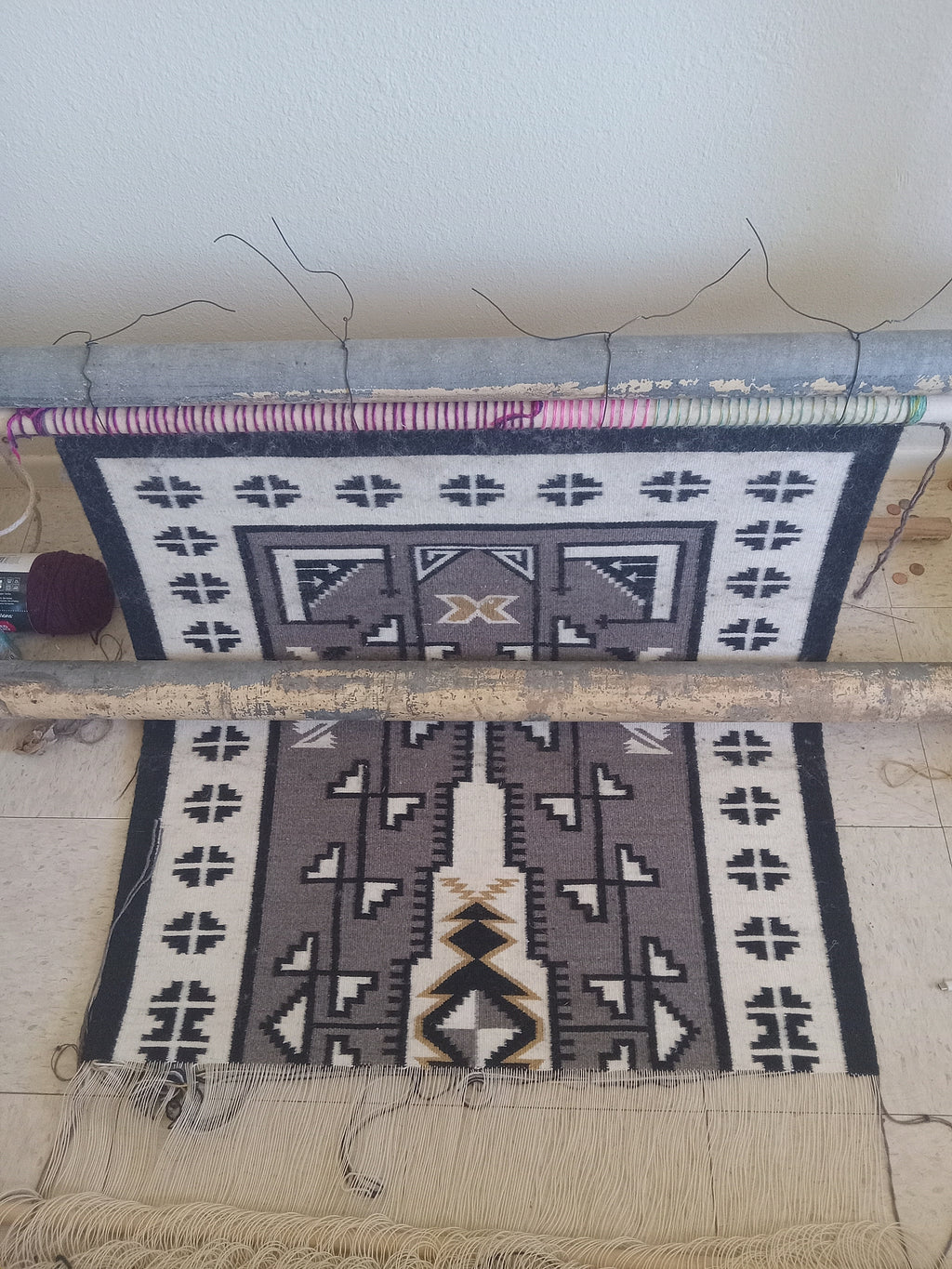 Navajo Rug : Harriette Evans : Looming Attractions