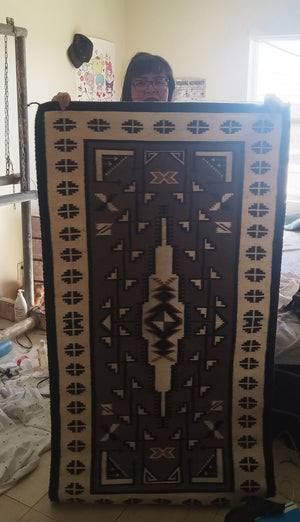 Navajo Rug : Harriette Evans : Looming Attractions