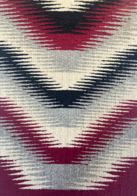 Throw Navajo Weaving : 3432 : 14" x 23" (1'2" x 1'11"), view 2