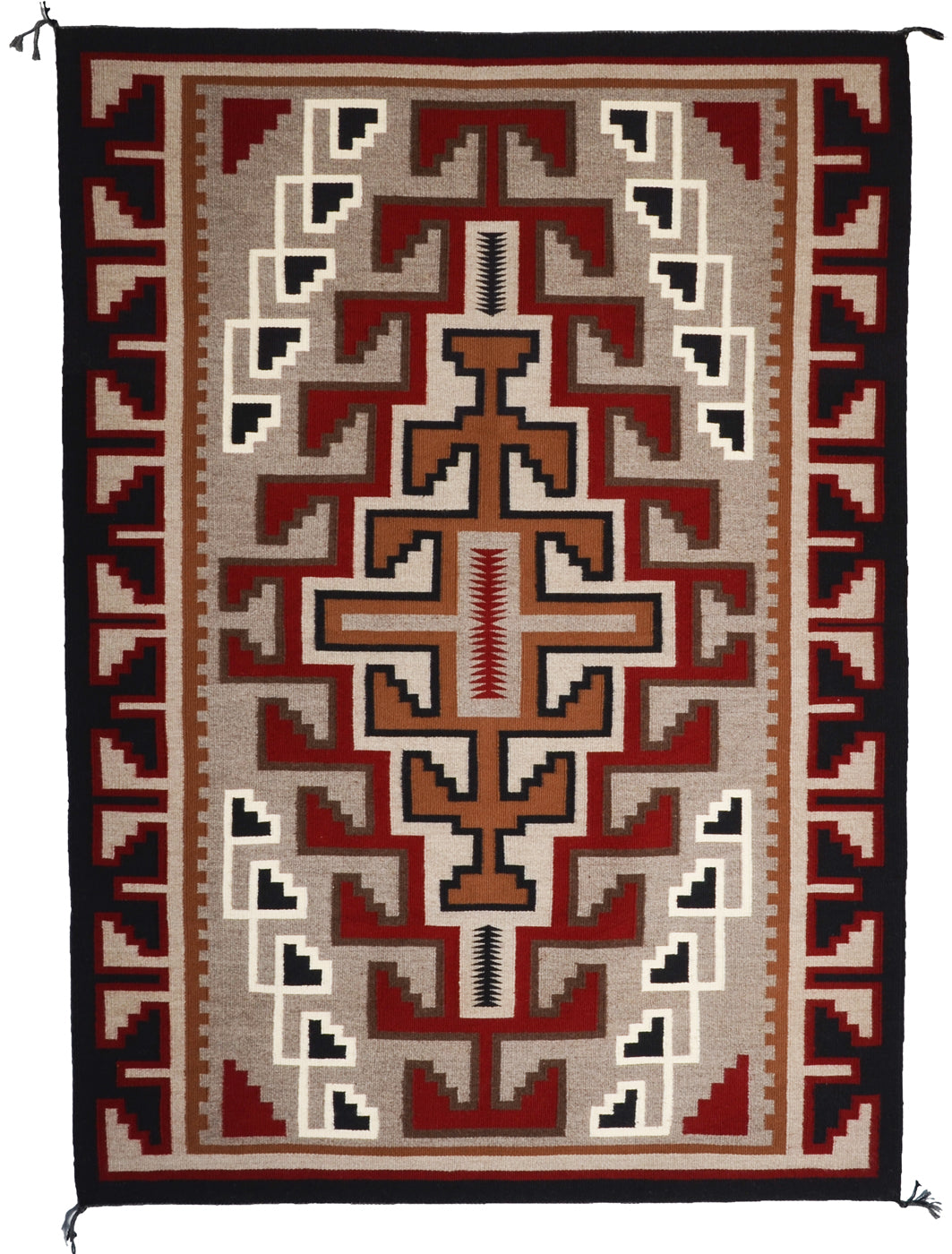 Klagetoh : Navajo Weaving : AC 17 : 37" x 52" (3'1" x 4'4")