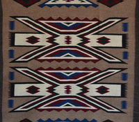 Crystal Pictorial  : Navajo Rug : Geraldine Phillips : Churro 1774 : 35" x 72" (2'11" x 6'), view 4