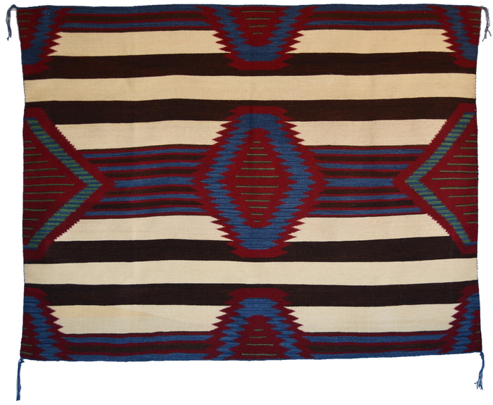 3rd Phase Chief Blanket : Jalucie Marianito : Churro 1780 : 48" x 68" (4' x 5'8")