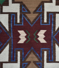 Crystal : Navajo Rug : Frances Begay : Churro 1794 :  40" x 60" (3'4" x 5'), view 3