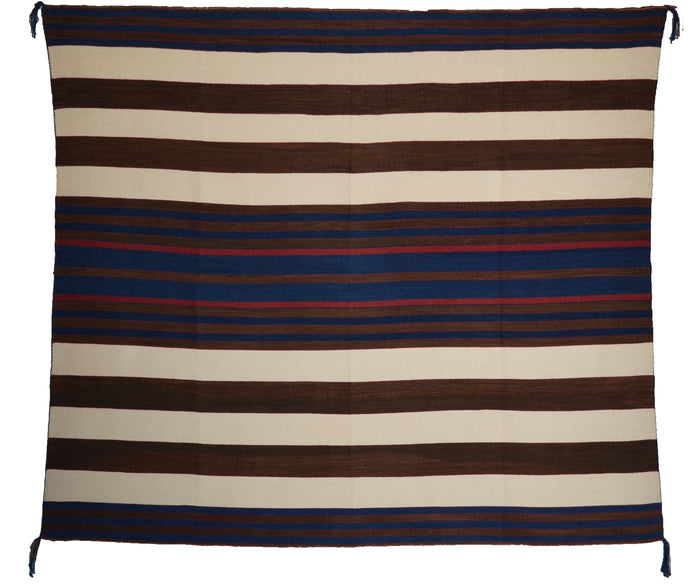 2nd Phase Navajo Chief Blanket : Kathy Marianito : Churro 585 : AC 21 : 51" x 61" (4'3" x 5'1")