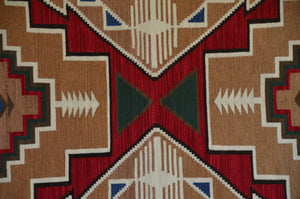 Crystal : Navajo Rug : Geraldine Phillips : Churro 1729 : 43" x 73"