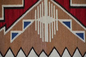 Crystal : Navajo Rug : Geraldine Phillips : Churro 1729 : 43" x 73"