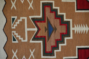 Crystal : Navajo Rug : Geraldine Phillips : Churro 1729 : 43" x 73"