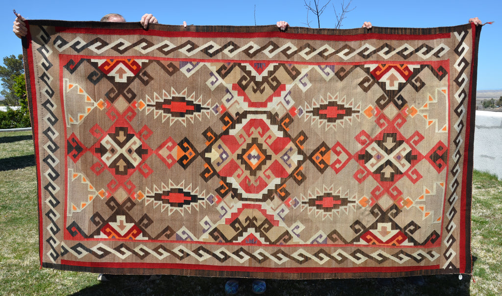 Bistie / Burnham Navajo Weaving : Historic : GHT 40 : 60" x 106" (5' x 8'7")
