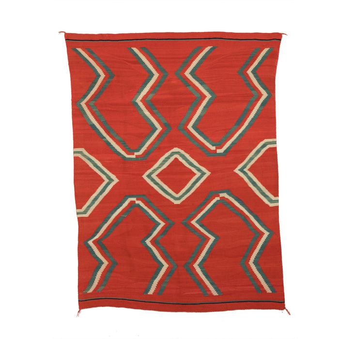 Serape : Late Classic : Historic : GHT 1923 : 54″ x 71″ (4'6" x 5'11")