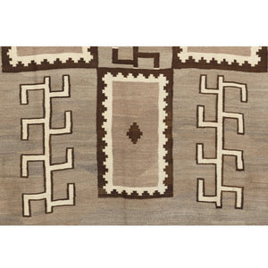 Transitional Navajo textile : Historic : GHT 598 : 5’7″ x 8’8′ - Getzwiller's Nizhoni Ranch Gallery