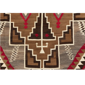 Crystal Navajo Rug : Historic : GHT 812 : 6′ x 9′ - Getzwiller's Nizhoni Ranch Gallery