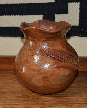 Navajo Pottery : Wanda Herder- Pot #10 - Getzwiller's Nizhoni Ranch Gallery