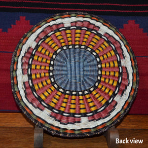 Native American Basket : Hopi Wicker Plaque : Basket 5 - Getzwiller's Nizhoni Ranch Gallery