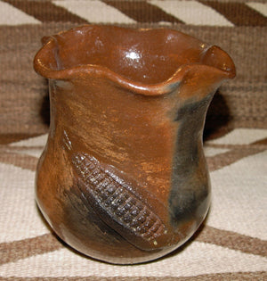 Navajo Pottery : Wanda Herder- Pot #1 - Getzwiller's Nizhoni Ranch Gallery