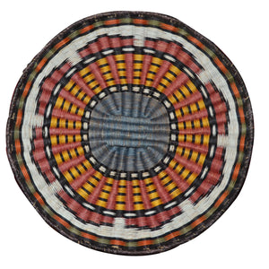 Native American Basket : Hopi Wicker Plaque : Basket 5 - Getzwiller's Nizhoni Ranch Gallery