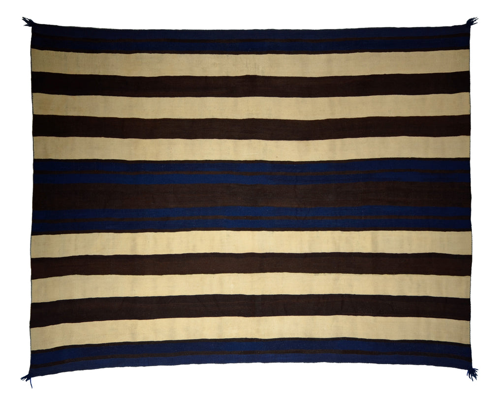 1st Phase Chief Blanket Early Classic Ute Style : Historic Navajo Weaving : Call for Pricing Media 