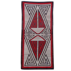 Ganado - Klagetoh Navajo Weaving : Historic : GHT 21: 4'2" x 8'8" - Getzwiller's Nizhoni Ranch Gallery