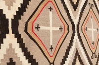 JB Moore Crystal  Navajo Weaving : Historic : PC 111 : 62" x 90" (5'2" x 7'6"), view 3