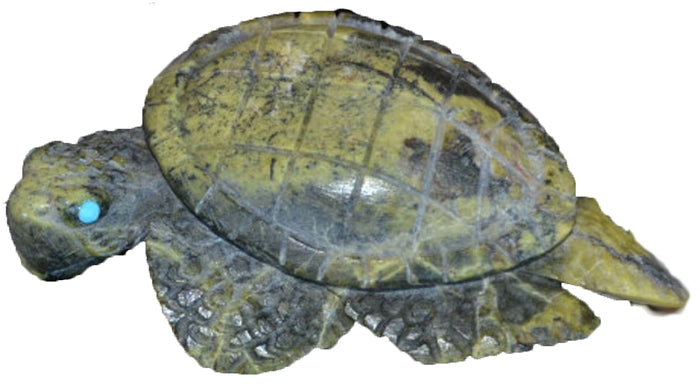 Zuni Fetish : Turtle : Ben Kaamasee : ZF-3