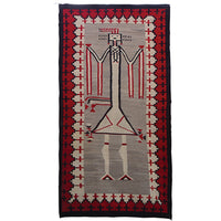 Yei - Holy Girl Pictorial : Historic : GHT 1041 : 48" x 102" : (4' x 8'6"), view 1