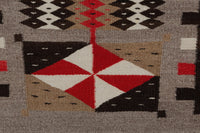 JB Moore Navajo Rug : Historic : PC 104 : 51″ x 78″ : (4'3" x 6'6"), view 2