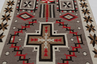 JB Moore Navajo Rug : Historic : PC 104 : 51″ x 78″ : (4'3" x 6'6"), view 5