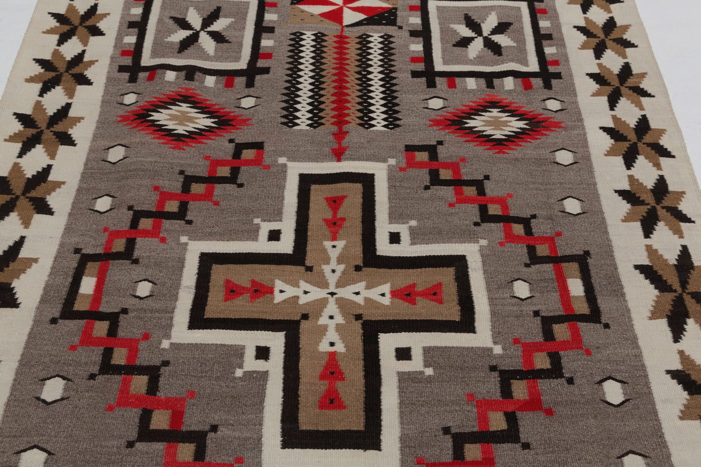 JB Moore Navajo Rug Historic PC 104 51″ x 78″ (4'3" x 6'6