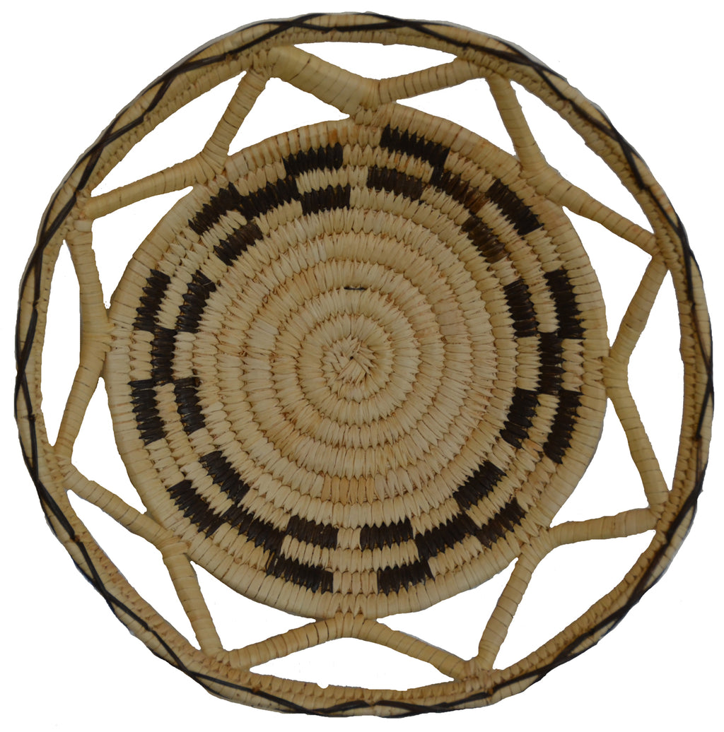 Native American Basket: Navajo Wedding Trey Basket : Basket 3 - Getzwiller's Nizhoni Ranch Gallery