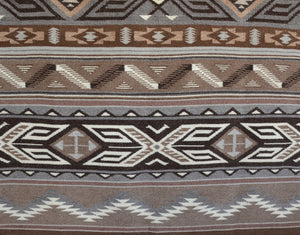 Chinle : Navajo Rug : Gloria Bia : Churro 1702 : 39" x 61" (3'3" x 5'1")