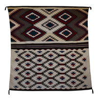 Serape : Kathy Marianito : Churro 1471 : 69″ x 67″ (5'9" x 5'7"), view 1