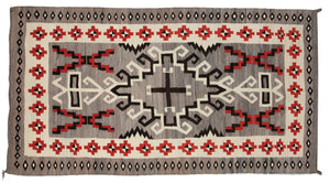 Crystal JB Moore Plate XXIII Navajo Weaving : Historic : GHT 1052 : 4'10″ x 9′