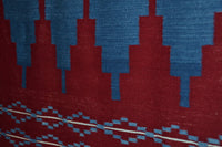 Manta : Navajo Weaving : Jalucie Marianito : Churro 463 : 45" X 61" (3'9" x 5'1"), view 5