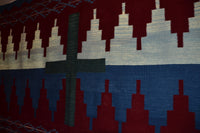 Manta : Navajo Weaving : Jalucie Marianito : Churro 463 : 45" X 61" (3'9" x 5'1"), view 4