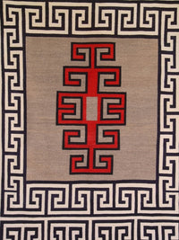 Crystal Navajo Weaving : Historic : GHT 2101 : 58″ x 72″ :  (4'11" x 6'), view 6