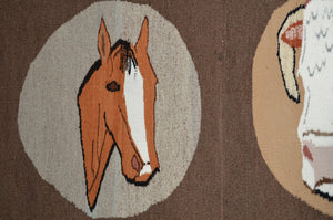 Native American Rugs : Vintage Ranch Pictorial : GHT 2315 : 38" x 57" - Getzwiller's Nizhoni Ranch Gallery