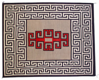 Crystal Navajo Weaving : Historic : GHT 2101 : 58″ x 72″ :  (4'11" x 6'), view 2