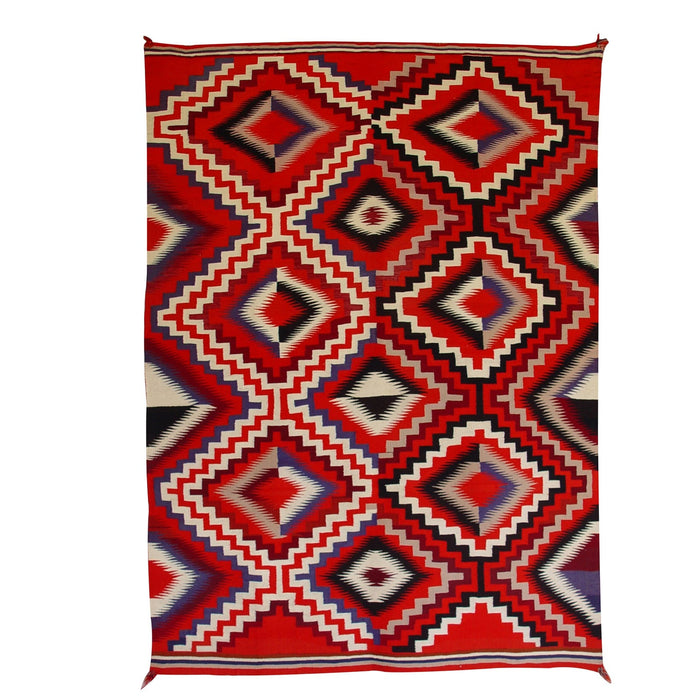 Germantown Optical Navajo Weaving : Historic : GHT 2203 : 49 1/2″ x 68″ (4'1.5" x 5'8") : Call for Pricing