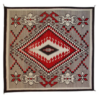 Klagetoh Navajo Weaving : Historic : GHT 865 :  65″ x 70″ : (5'5" x 5'10"), view 1