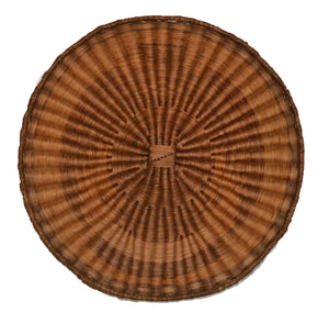 Native American Basket : Hopi Wicker Plaque : Basket 23 - Getzwiller's Nizhoni Ranch Gallery