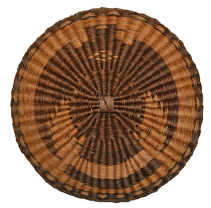 Native American Basket : Hopi Wicker Plaque : Basket 23 - Getzwiller's Nizhoni Ranch Gallery