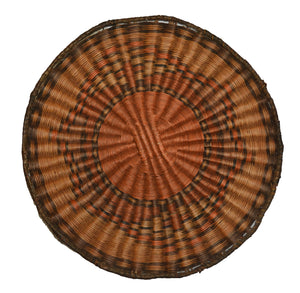Native American Basket : Hopi Wicker Plaque : Basket 24 - Getzwiller's Nizhoni Ranch Gallery